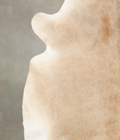 Beige Cowhide Rug #B3021