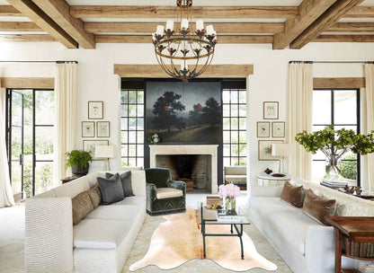 Beige Cowhide Rug #B3021