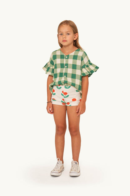 Big Check Shirt Green