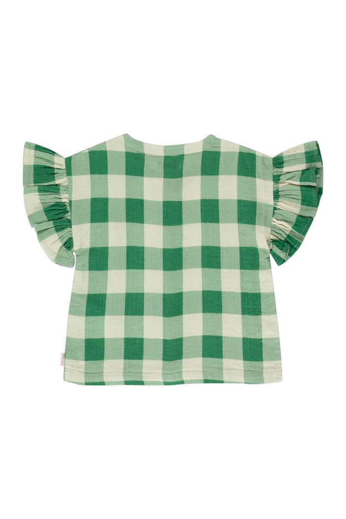 Big Check Shirt Green