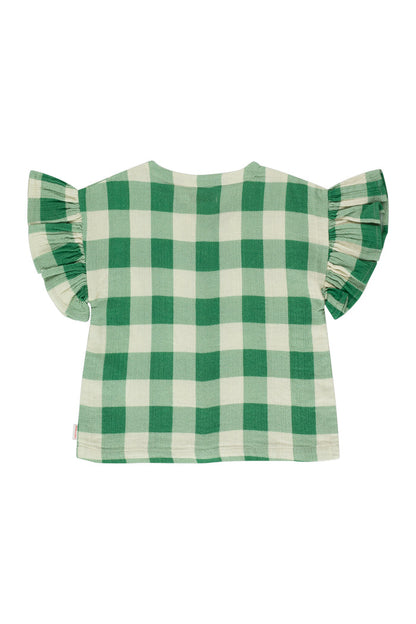 Big Check Shirt Green