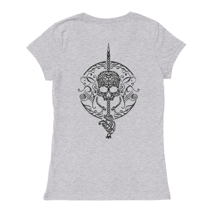 Black Ribbon Skull