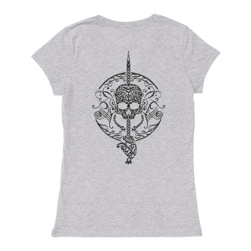 Black Ribbon Skull
