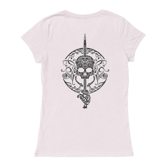 Black Ribbon Skull