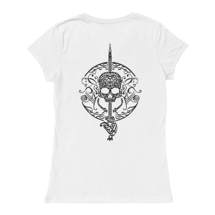 Black Ribbon Skull