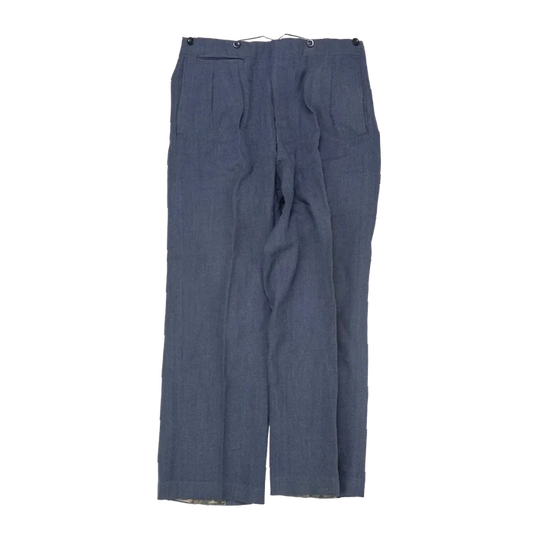 Blue Wool Service Dress Trousers - 84cm, Medium - US Air Force Surplus - Dress Trousers