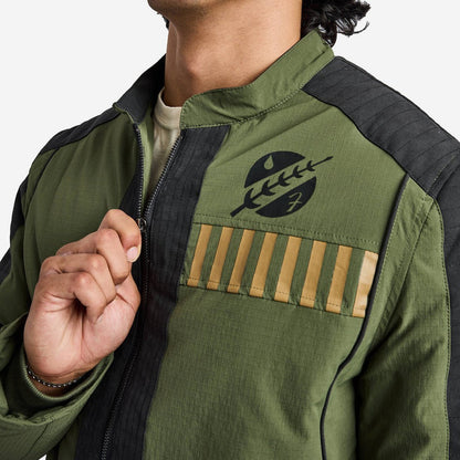 Boba Fett Moto Bomber Jacket - Heroes & Villains-Star Wars-Bomber Jacket