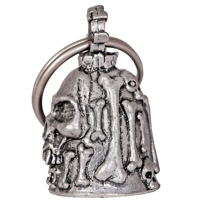 Bones Guardian Bell: Description
A completely lead free, guardian bell made of fine pewter