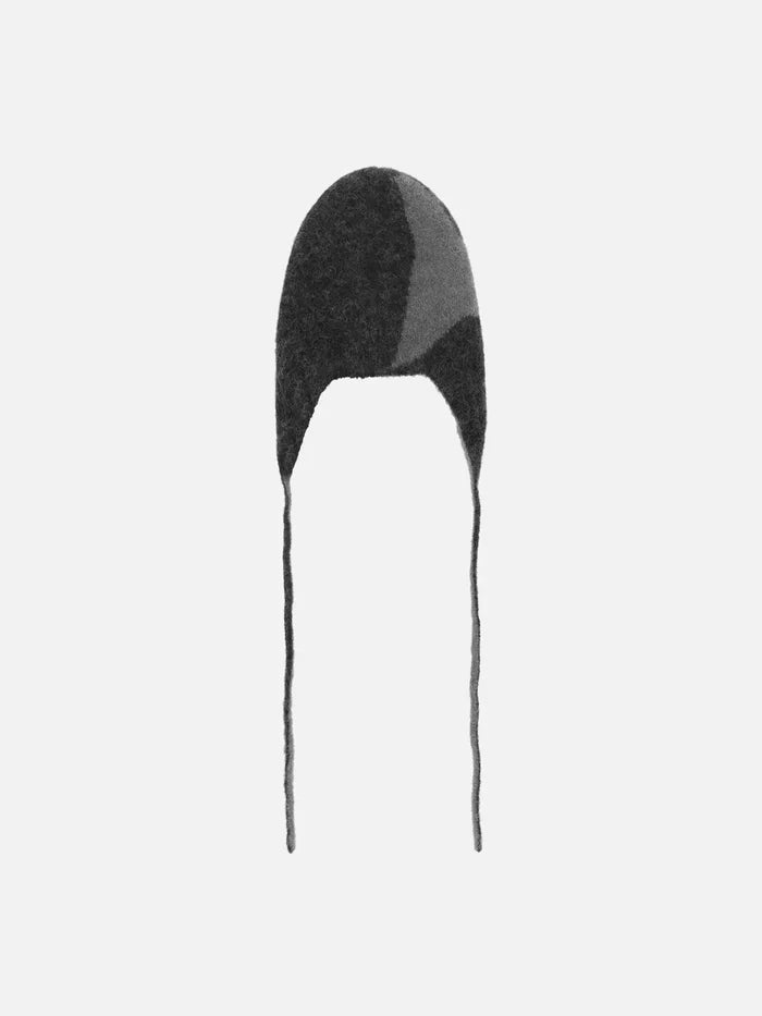 ROA Bonnet Mohair Beanie - Black - Beanies BERE