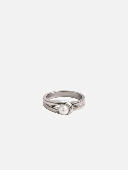 MAREE Borderline Ring - Silver - Rings YÜZÜK