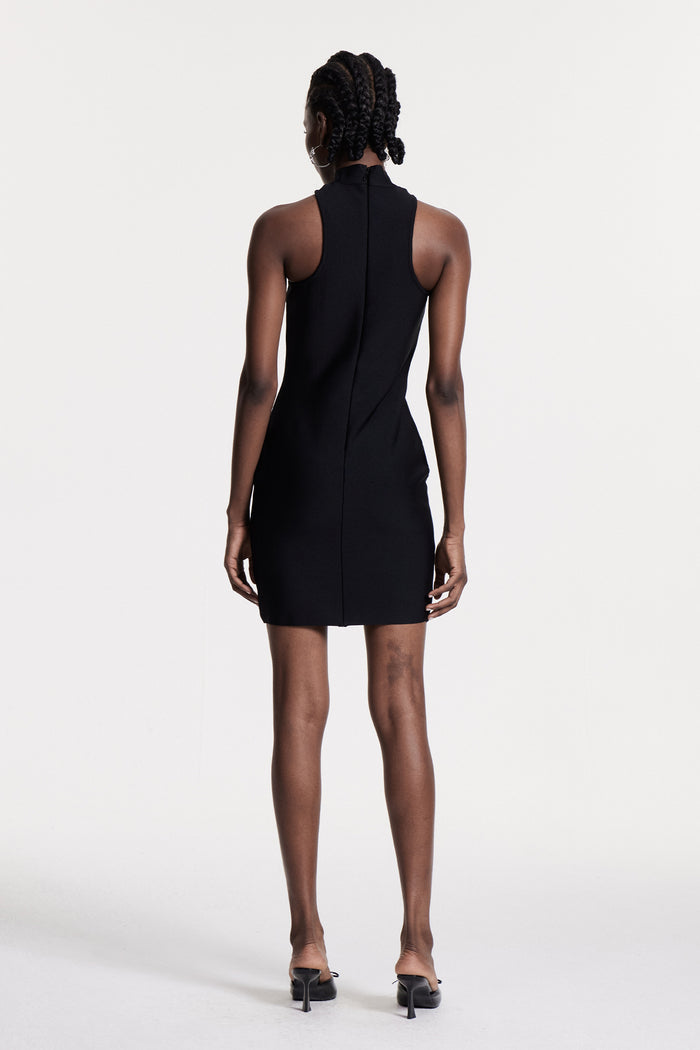 Borivoje Halter Neck Mini Dress
