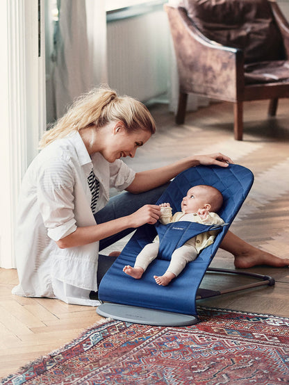 Babybjorn Bouncer Bliss Cotton Midnight Blue Lebanon