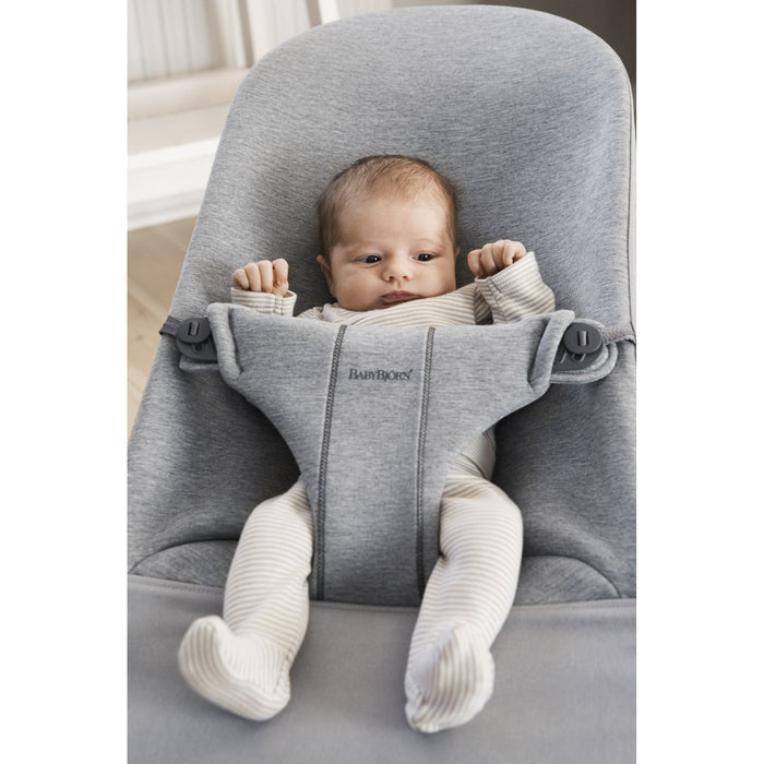 Babybjorn Bouncer Bliss Jersey Light Grey Lebanon