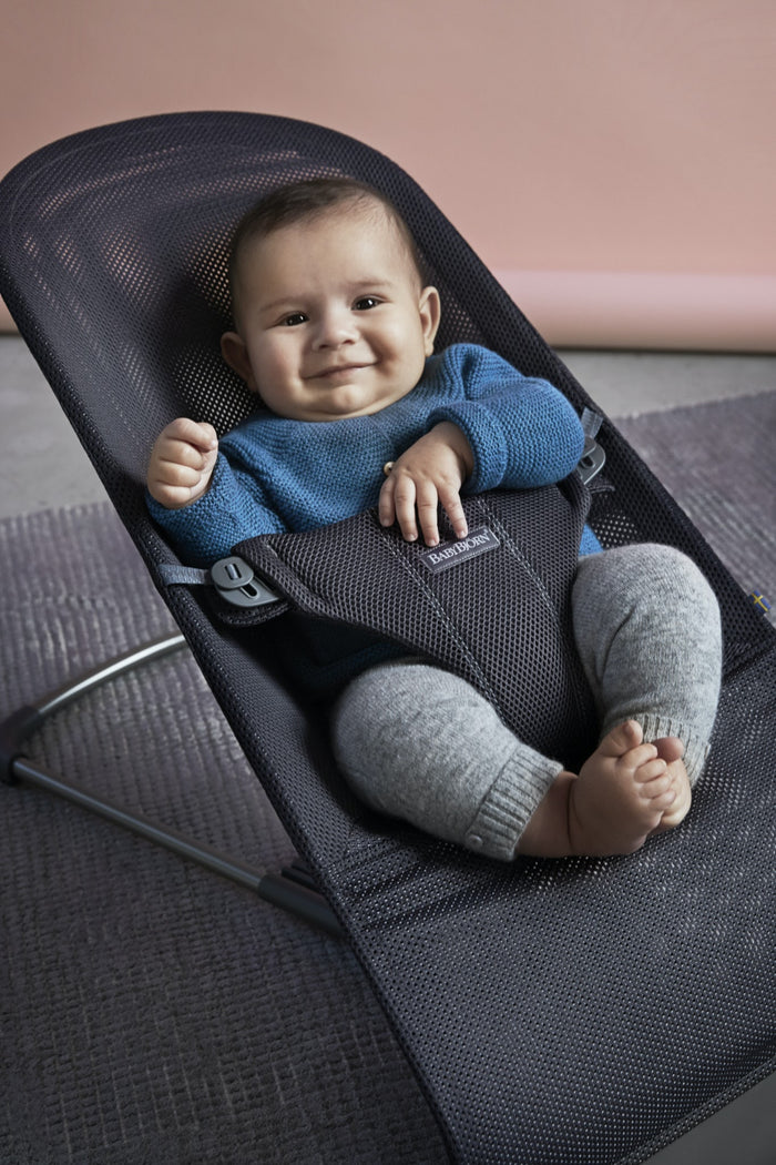 Babybjorn Bouncer Bliss Mesh Anthracite dark Grey Lebanon