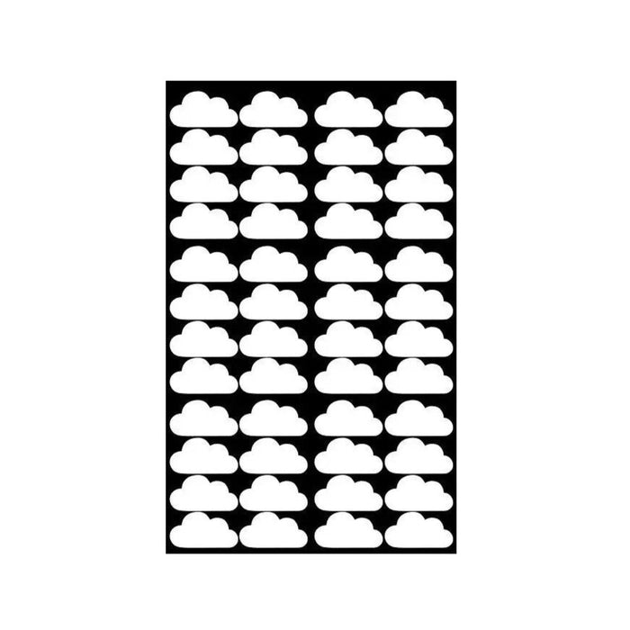 Box Stickers nuages blanc