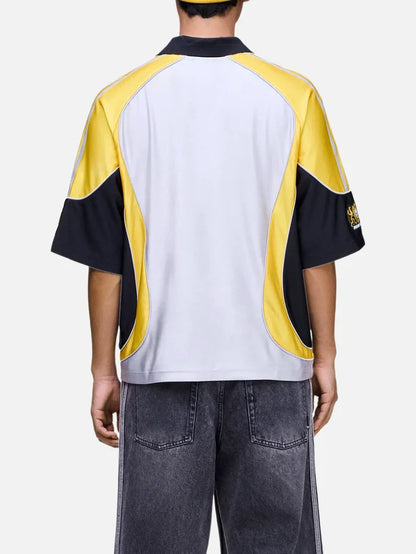 ADIDAS ORIGINALS Brain Dead x adidas Football Jersey "Silver Metall - T-Shirts FORMA
