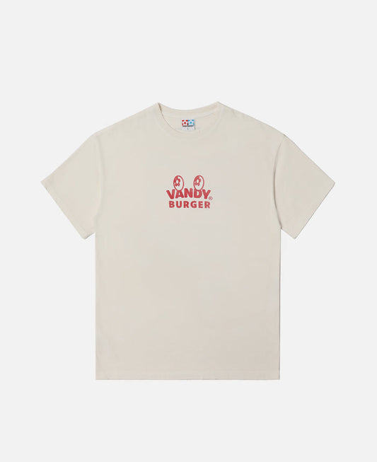 Burger Menu Eye Logo T-Shirt (White)