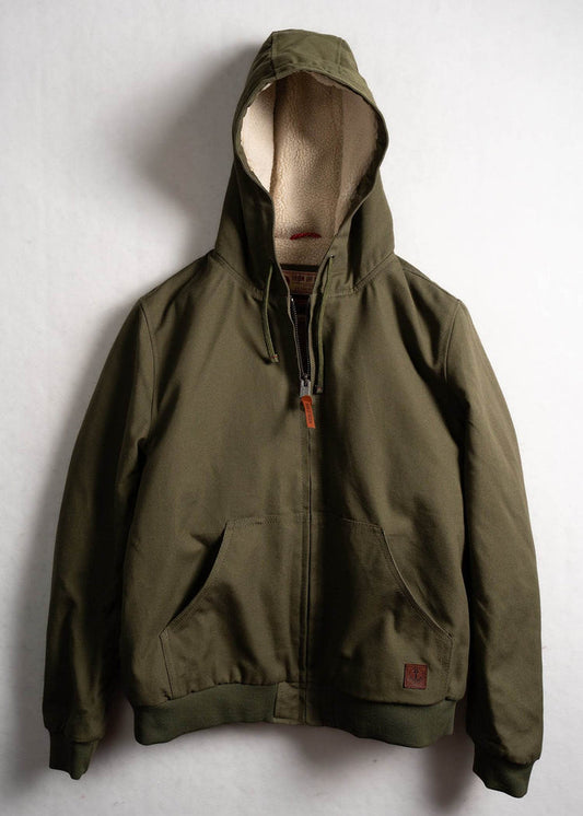 Canvas Bunker Hoodie - Iron & Resin