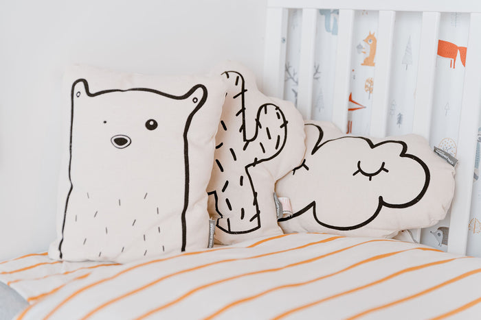 Canvas Cloud Cushion