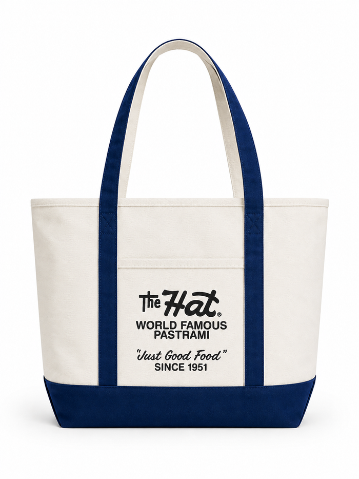 Canvas Tote Bag - Blue