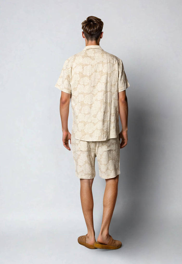 Clean Cut Copenhagen CARTER SHIRT Skjorte S/S Ecru