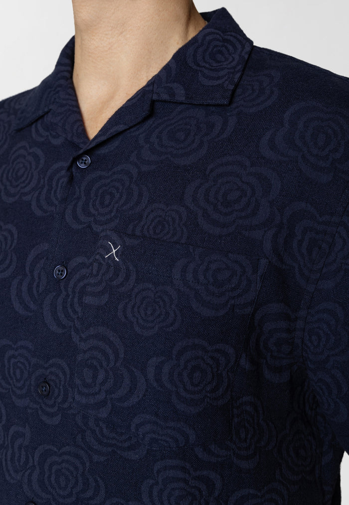 Clean Cut Copenhagen CARTER SHIRT Skjorte S/S Navy