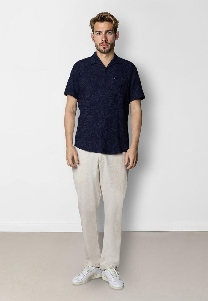 Clean Cut Copenhagen CARTER SHIRT Skjorte S/S Navy
