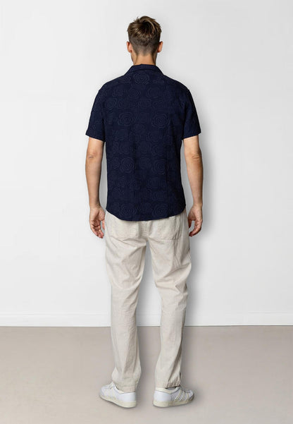 Clean Cut Copenhagen CARTER SHIRT Skjorte S/S Navy