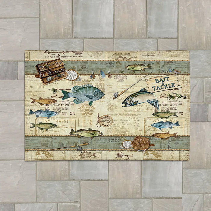 Catch of the Day Outdoor Area Rug