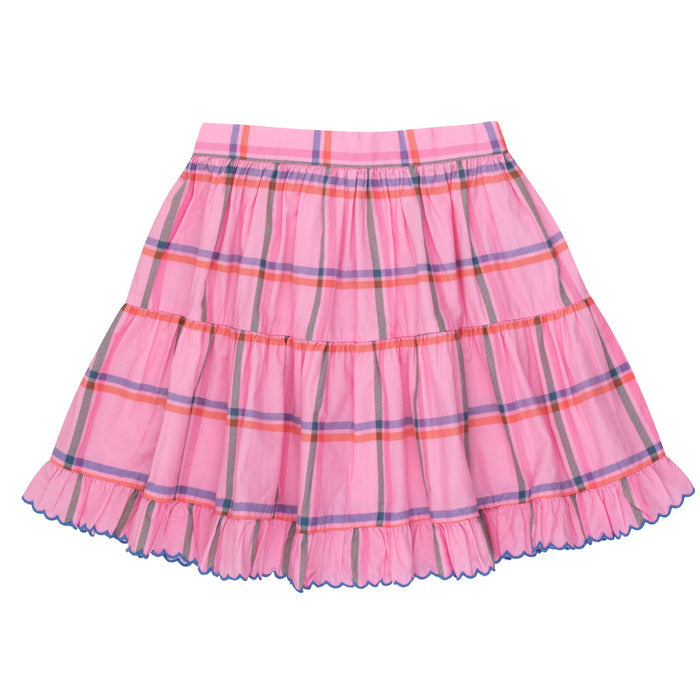 Check Skirt Pink