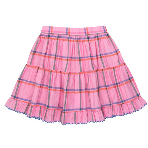 Check Skirt Pink
