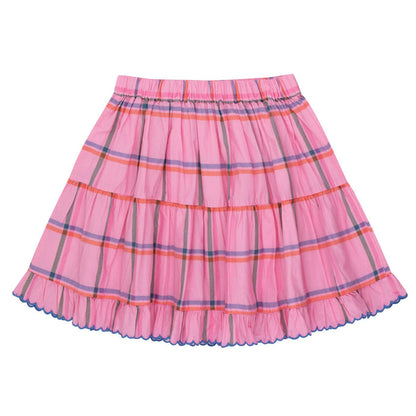Check Skirt Pink