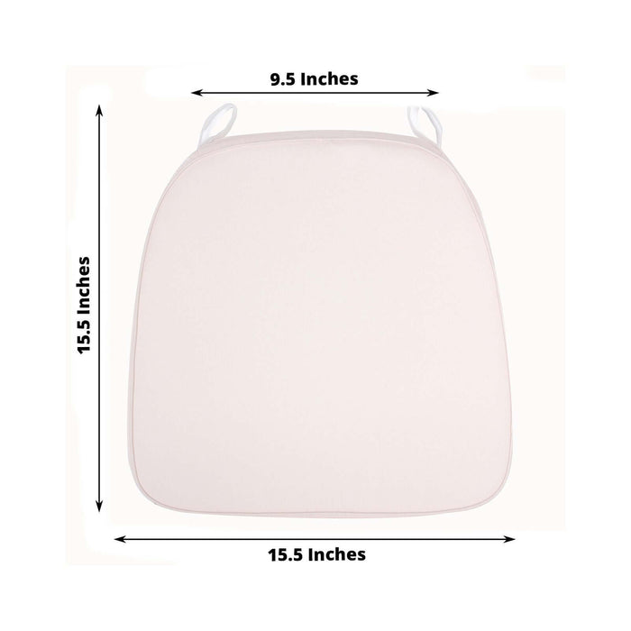 White fabric storage bag, 9.5 x 15.5 inches, with handles for easy carrying.