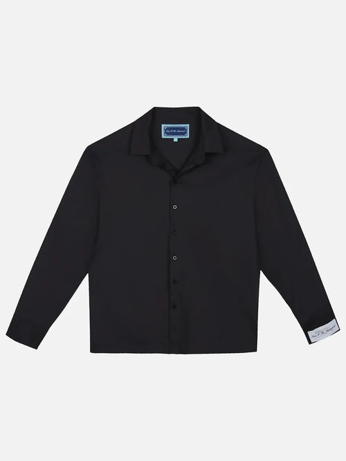 SOON TO BE ANNOUNCED Clean Cut Shirt - Black - Shirts GÖMLEK