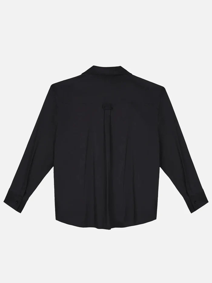 SOON TO BE ANNOUNCED Clean Cut Shirt - Black - Shirts GÖMLEK
