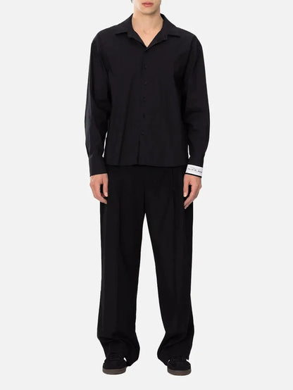 SOON TO BE ANNOUNCED Clean Cut Shirt - Black - Shirts GÖMLEK