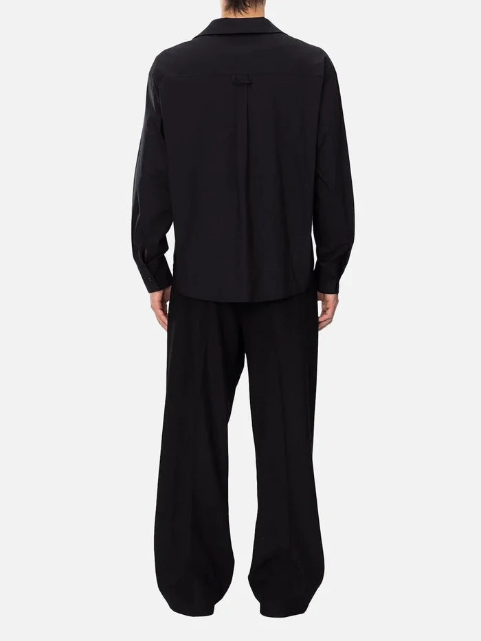 SOON TO BE ANNOUNCED Clean Cut Shirt - Black - Shirts GÖMLEK