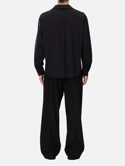 SOON TO BE ANNOUNCED Clean Cut Shirt - Black - Shirts GÖMLEK