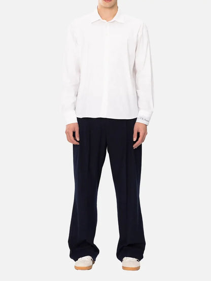 SOON TO BE ANNOUNCED Clean Cut Shirt - White - Shirts GÖMLEK
