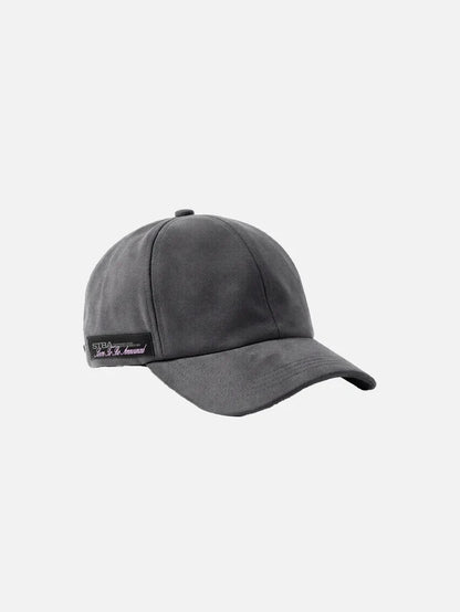 SOON TO BE ANNOUNCED Clean Cut Soft Touch Gray Baseball Cap - Baseball Caps ŞAPKA