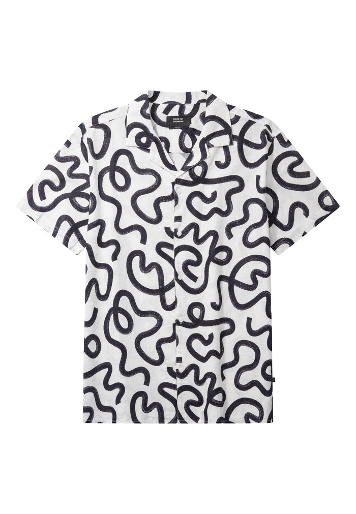 Clean Cut Copenhagen CLEAVE S/S SHIRT Skjorte S/S Navy