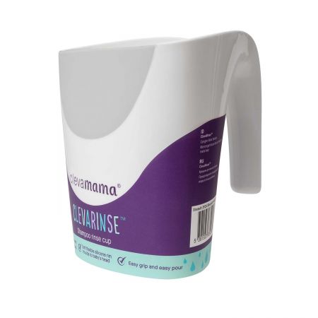 Clevamama Shampoo Rinse Cup New- Grey