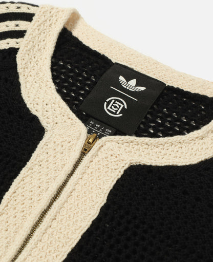 Clot Knit Jersey (Black)