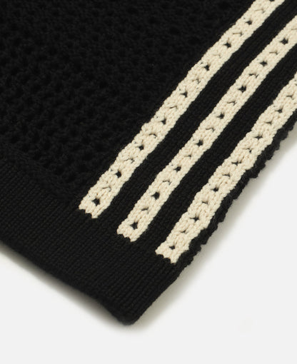 Clot Knit Jersey (Black)