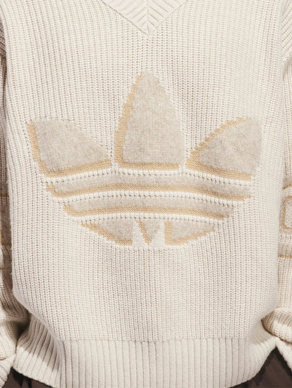 ADIDAS ORIGINALS CLOT x adidas SST LS Sweat "Warm Sandstone" - Sweatshirts SWEATSHIRT