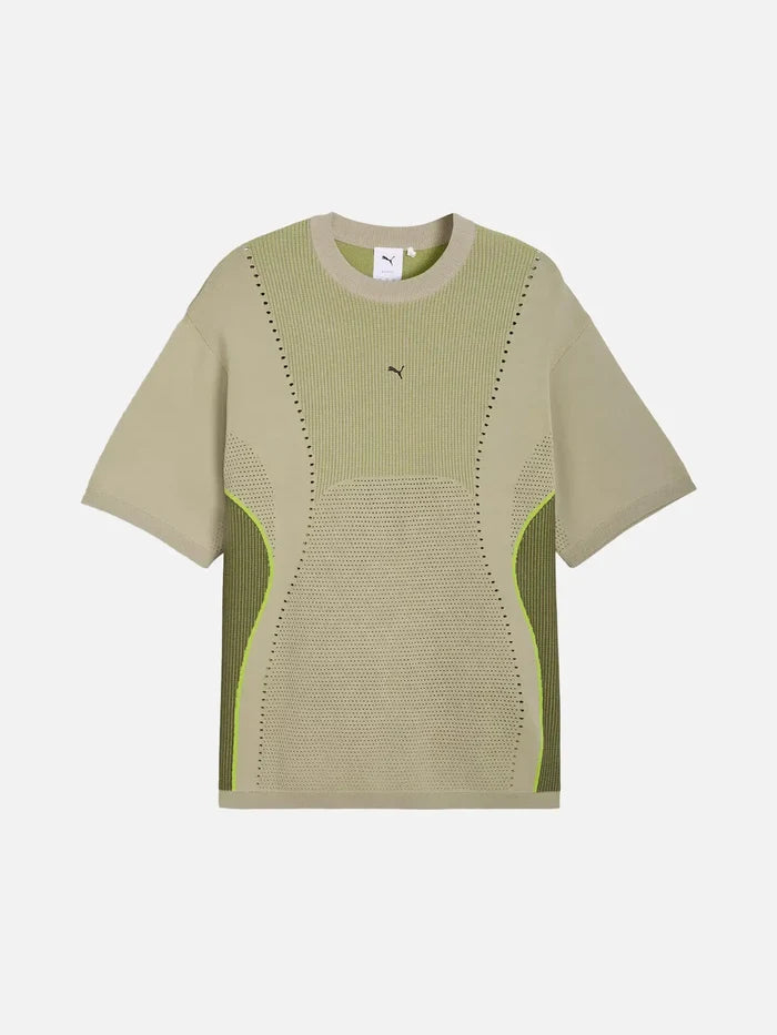 PUMA CLRT Knitted Tee "Pebble Gray" - T-Shirts T-SHIRT