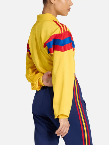 ADIDAS ORIGINALS Colombia Reconstructed Bringback Jersey - Bold Gold - Activewear Tops FORMA