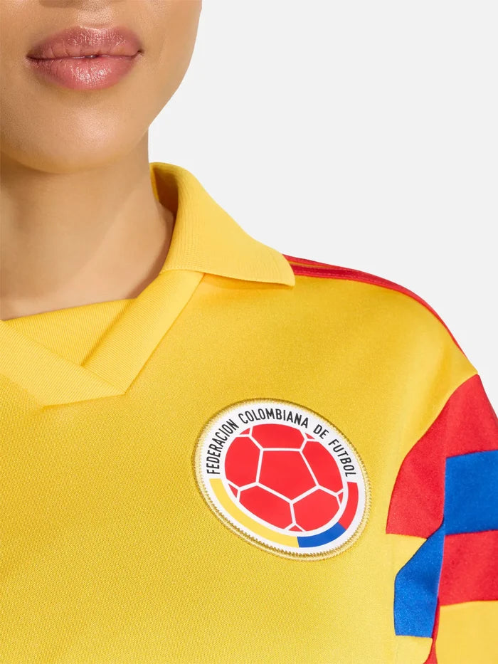 ADIDAS ORIGINALS Colombia Reconstructed Bringback Jersey - Bold Gold - Activewear Tops FORMA