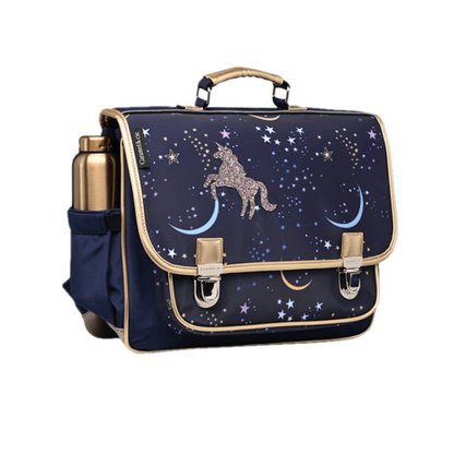 Caramel and Cie Cartable Moyen Constellation Nuit backpack