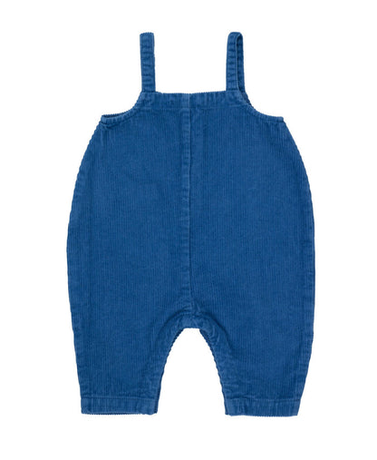 Tiny Cottons Corduroy Baby Dungaree Blue